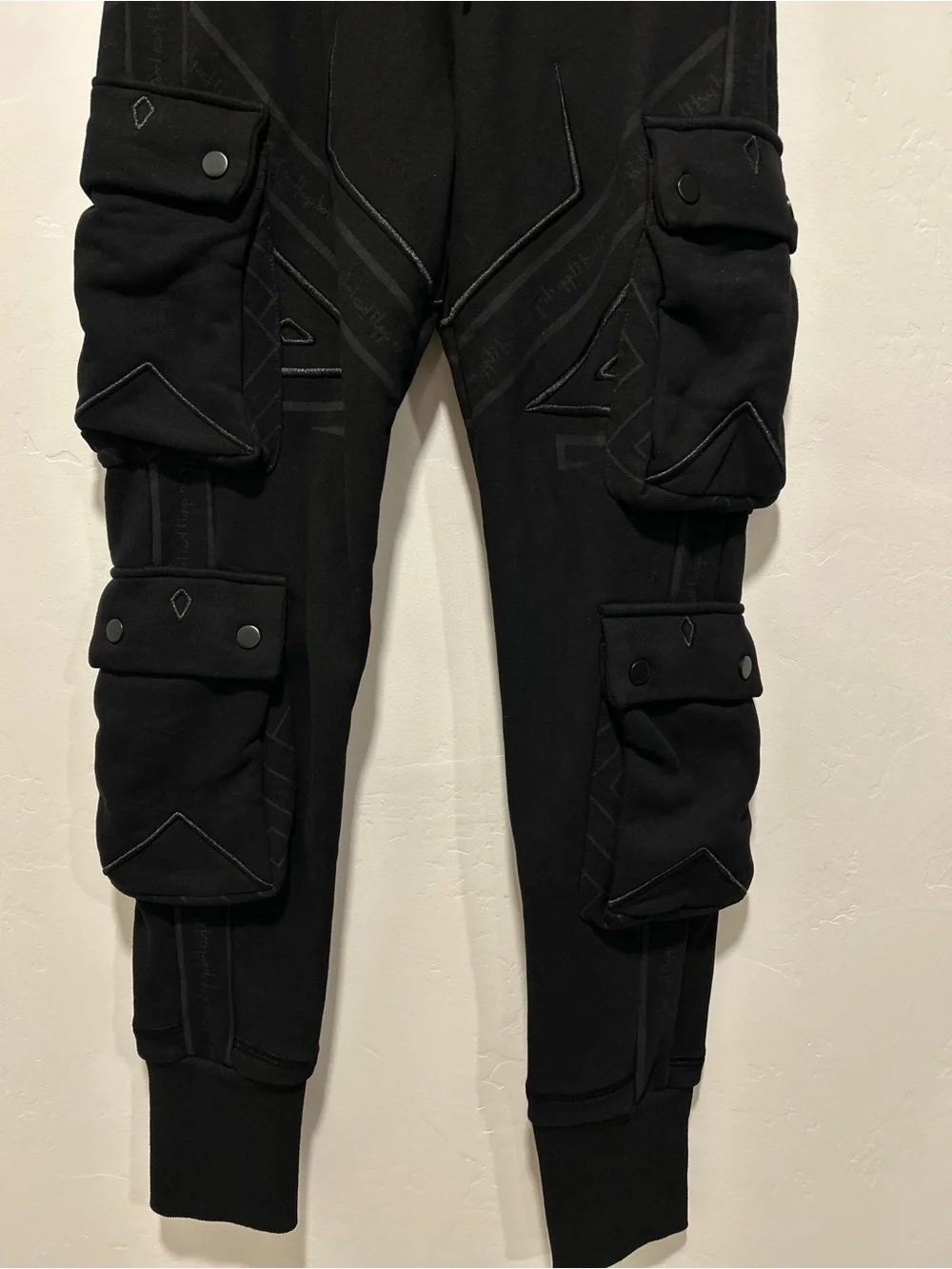 NWT Nerdforge Limited Juniper Creates Stealth Cryptic Joggers Techwear Black XS